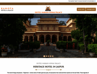 hotelnarainniwas.com screenshot