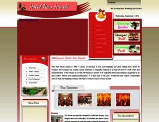hotelnewhaveli.com screenshot