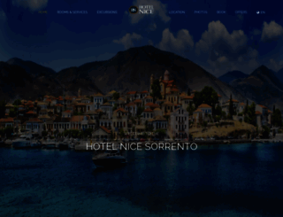 hotelnicesorrento.com screenshot