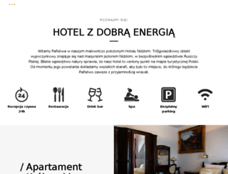 hotelnidzki.pl screenshot