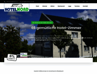 hotelnord.net screenshot