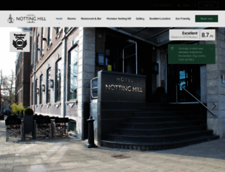 hotelnottinghill.nl screenshot