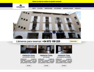 hoteloctavia.es screenshot
