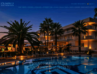 hotelolimpico.it screenshot