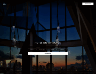 hotelonrivington.com screenshot