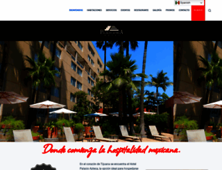 hotelpalacioazteca.com screenshot