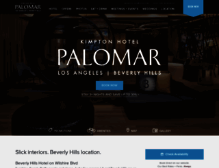 hotelpalomar-beverlyhills.com screenshot