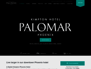 hotelpalomar-phoenix.com screenshot