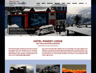 hotelpandeylodge.com screenshot