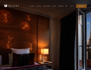 hotelparismuguet.com screenshot