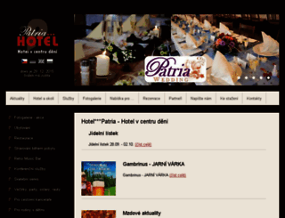 hotelpatria.com screenshot