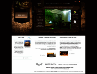 hotelpaviarome.com screenshot