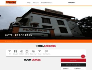 hotelpeacepark.syncrooms.com screenshot
