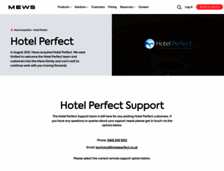 hotelperfect.net screenshot