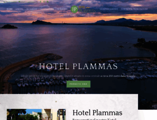 hotelplammas.com screenshot