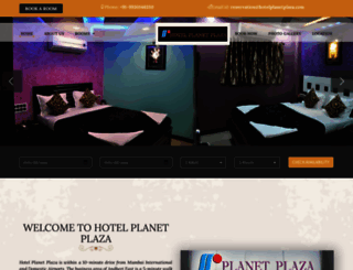 hotelplanetplaza.com screenshot