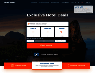 hotelplanner.com screenshot