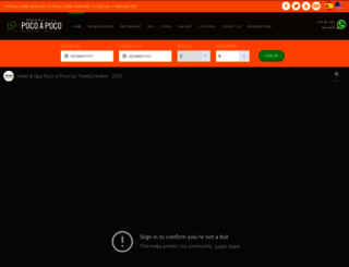 hotelpocoapoco.com screenshot