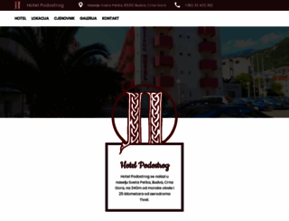 hotelpodostrog.com screenshot