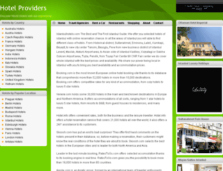 hotelproviders.com screenshot