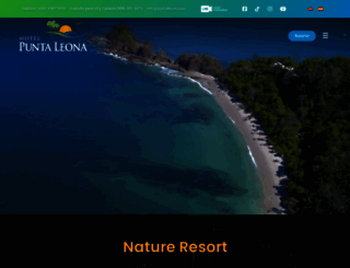 hotelpuntaleona.com screenshot