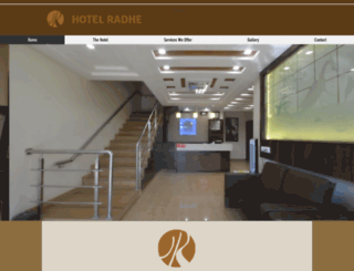 hotelradhe.com screenshot