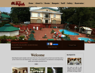 hotelrajesh.com screenshot
