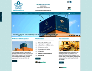 hotelrajmahalnashik.com screenshot