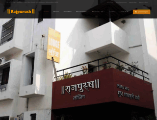 hotelrajpurush.com screenshot