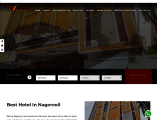 hotelramraj.com screenshot