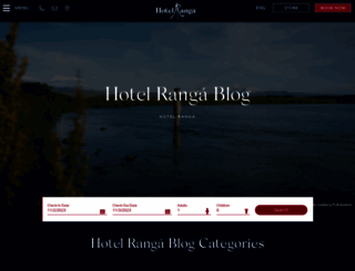 hotelrangablog.is screenshot