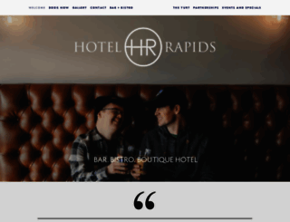 hotelrapids.com screenshot