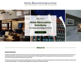hotelrenovationsolutions.com screenshot