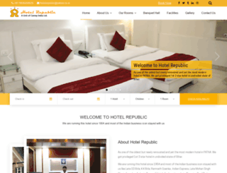 hotelrepublic.co.in screenshot