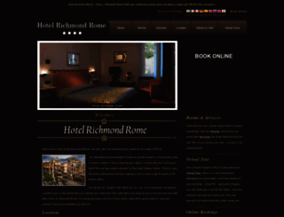 hotelrichmondrome.com screenshot