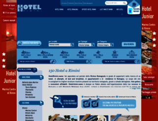 hotelrimini.name screenshot