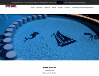 hotelrocatel-playacanetdemar.com screenshot