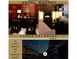 hotelrodneydelaware.com screenshot