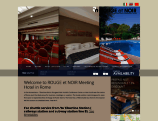 hotelrougeetnoir.it screenshot