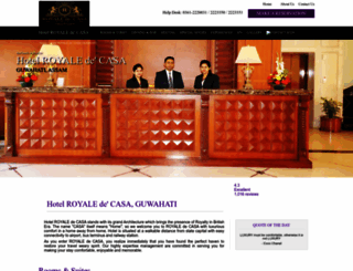 hotelroyaledecasa.com screenshot