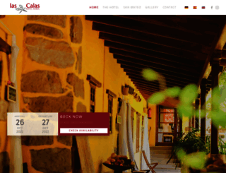 hotelrurallascalas.com screenshot