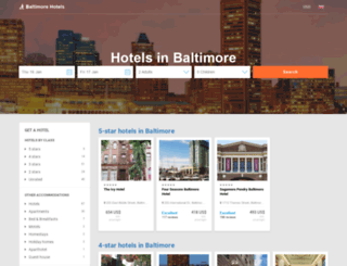 hotels-baltimore.com screenshot