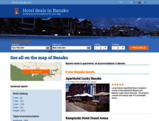 hotels-bansko.info screenshot