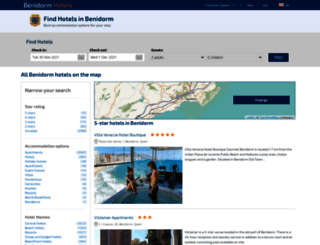 hotels-benidorm.net screenshot