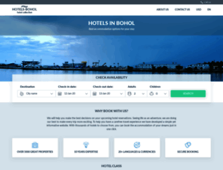 hotels-bohol.com screenshot
