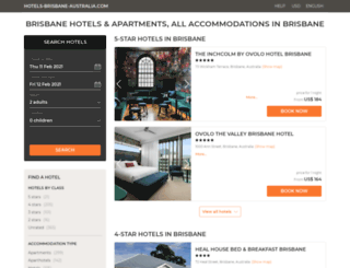 hotels-brisbane-australia.com screenshot