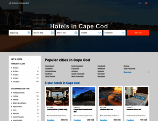 hotels-capecod.com screenshot