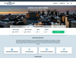 hotels-capetown.com screenshot
