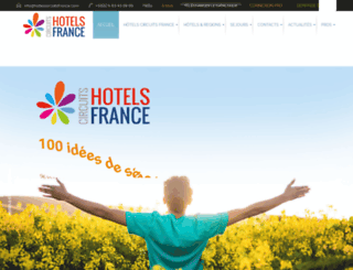 hotels-circuits-france.com screenshot