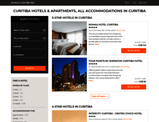 hotels-curitiba.net screenshot